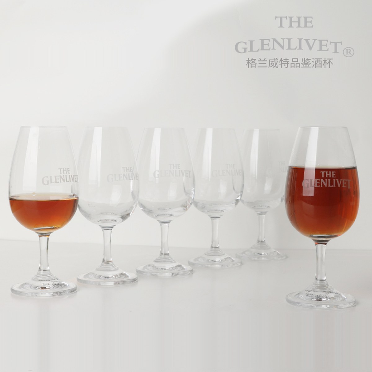 The Glenlivet glassware program range