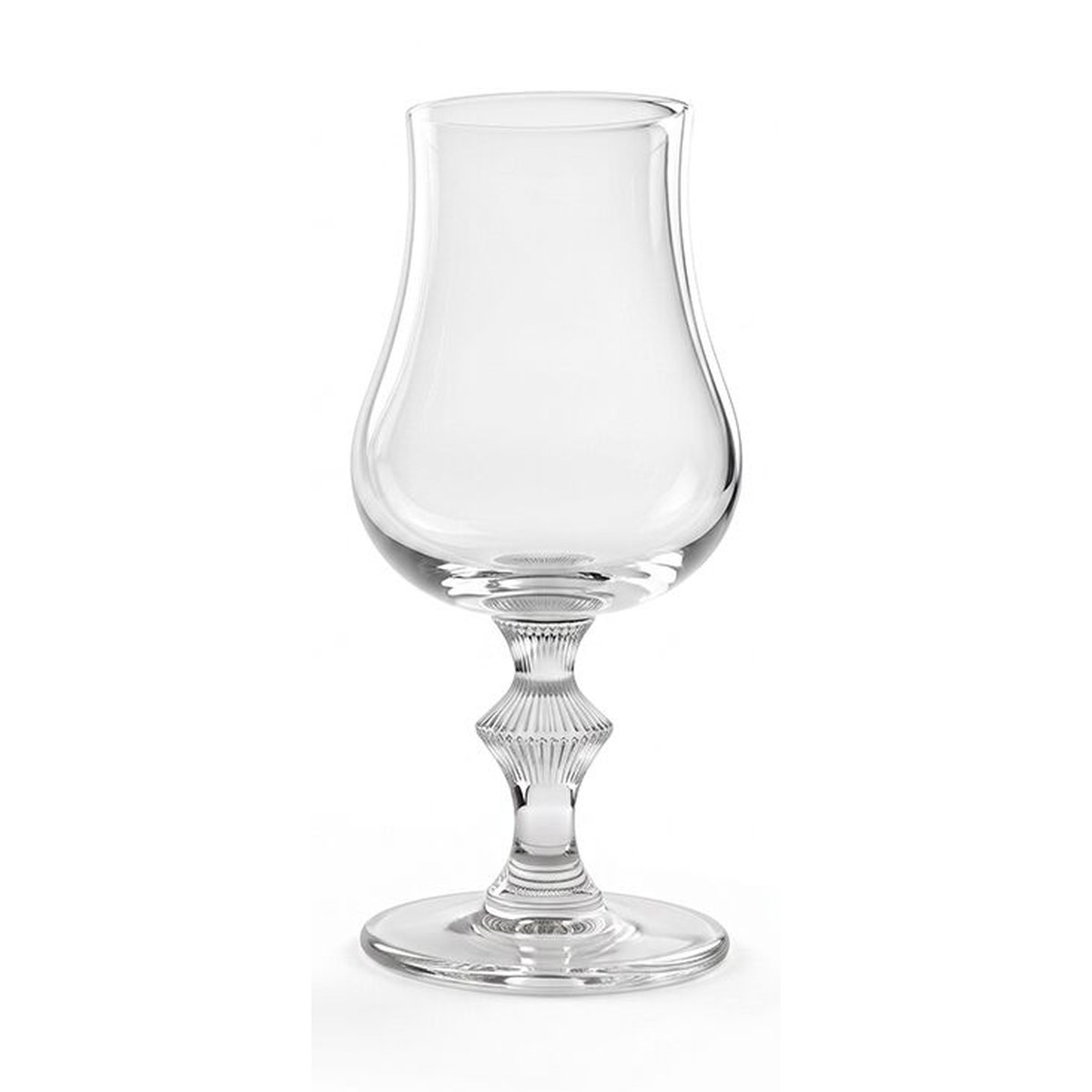 Bespoke diamond-stem tulip glass