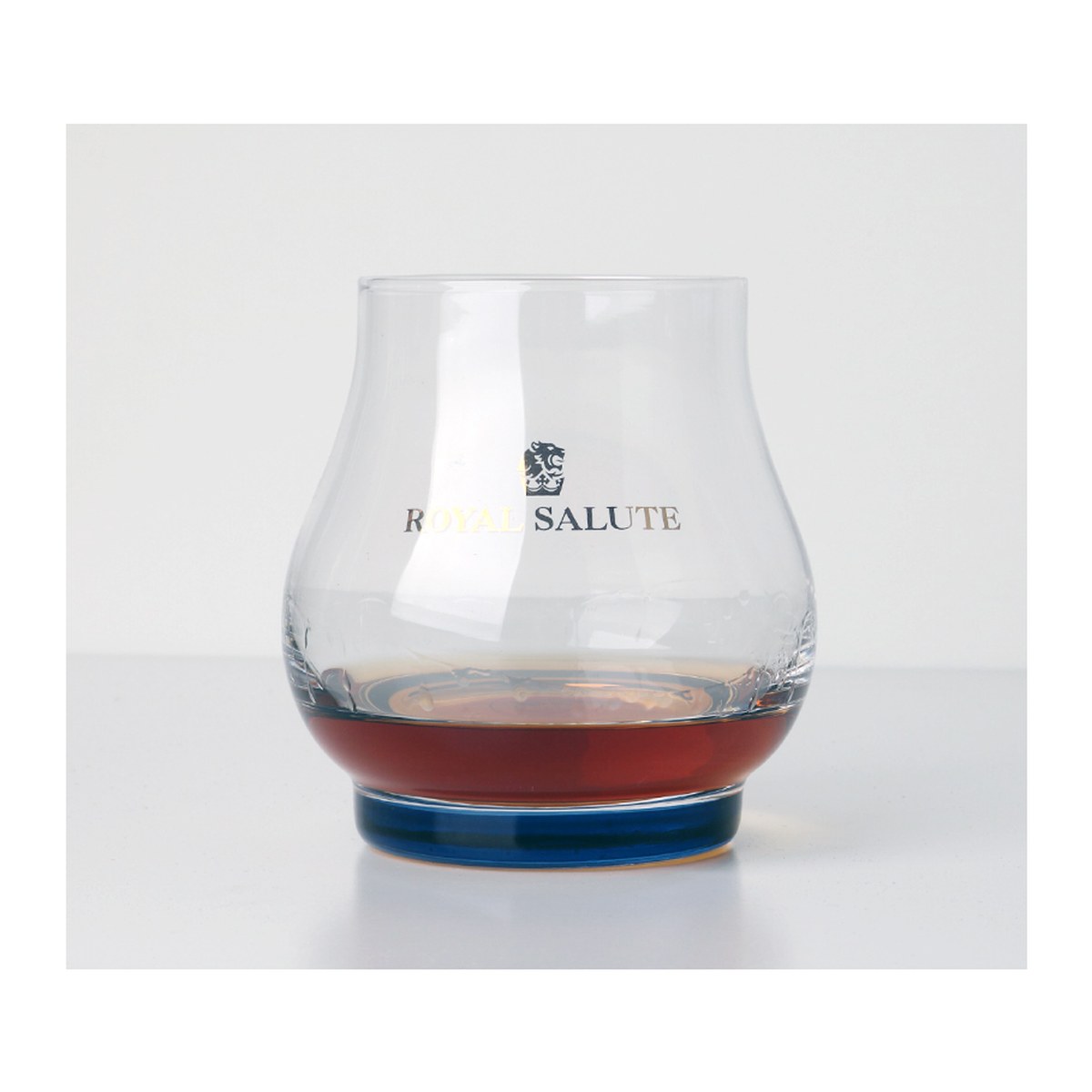 Royal Salute branded glassware