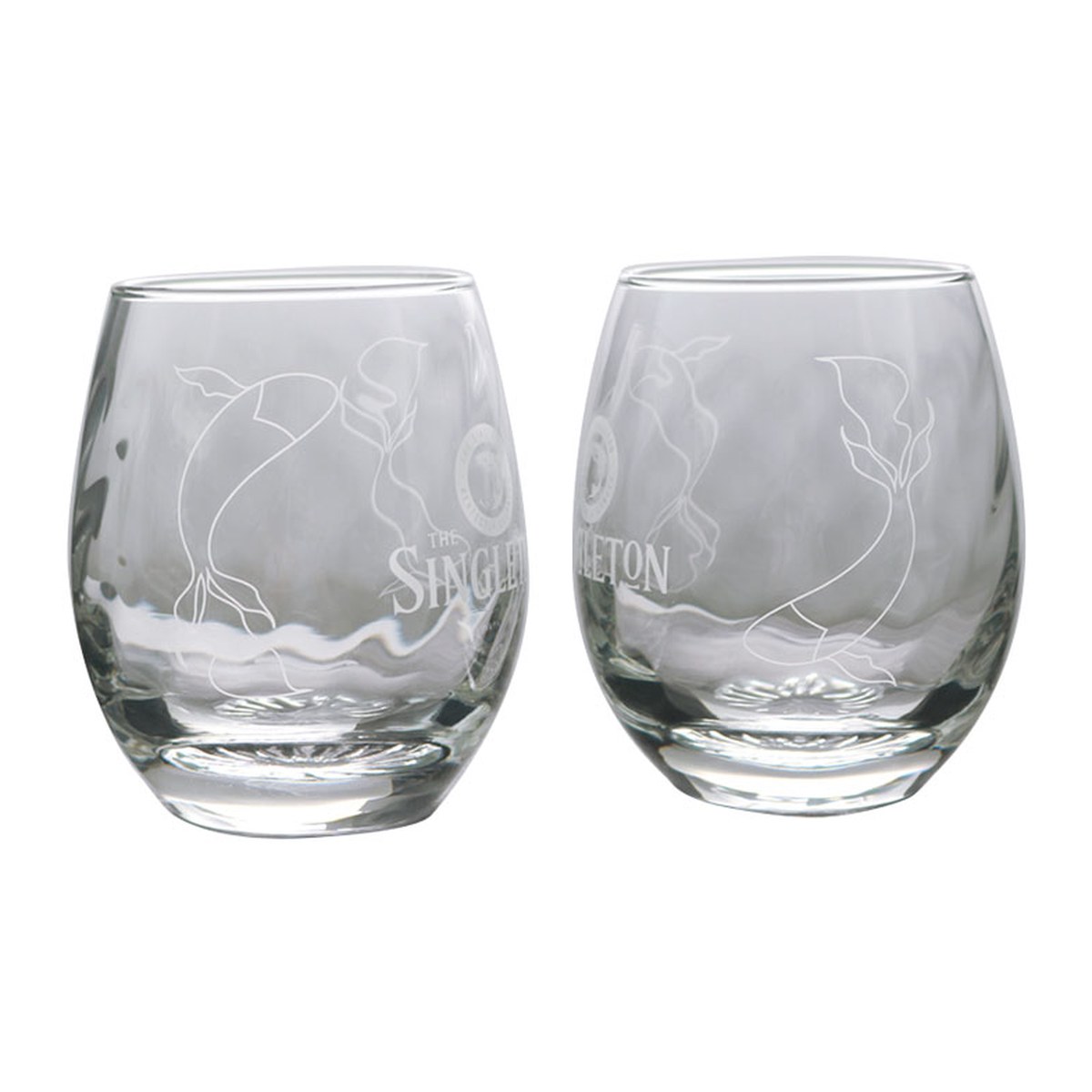 The Singleton branded glassware