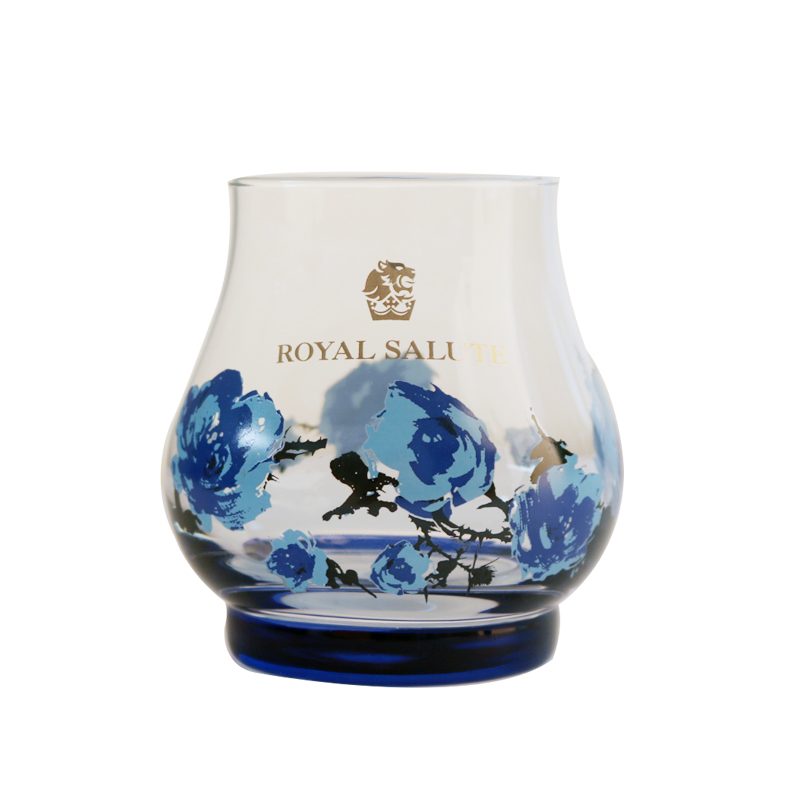 Blue Rose Goblet — view 6