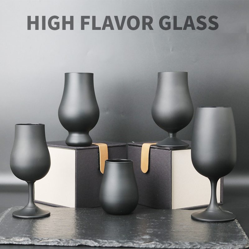 Black Blind-Tasting Glass — view 2