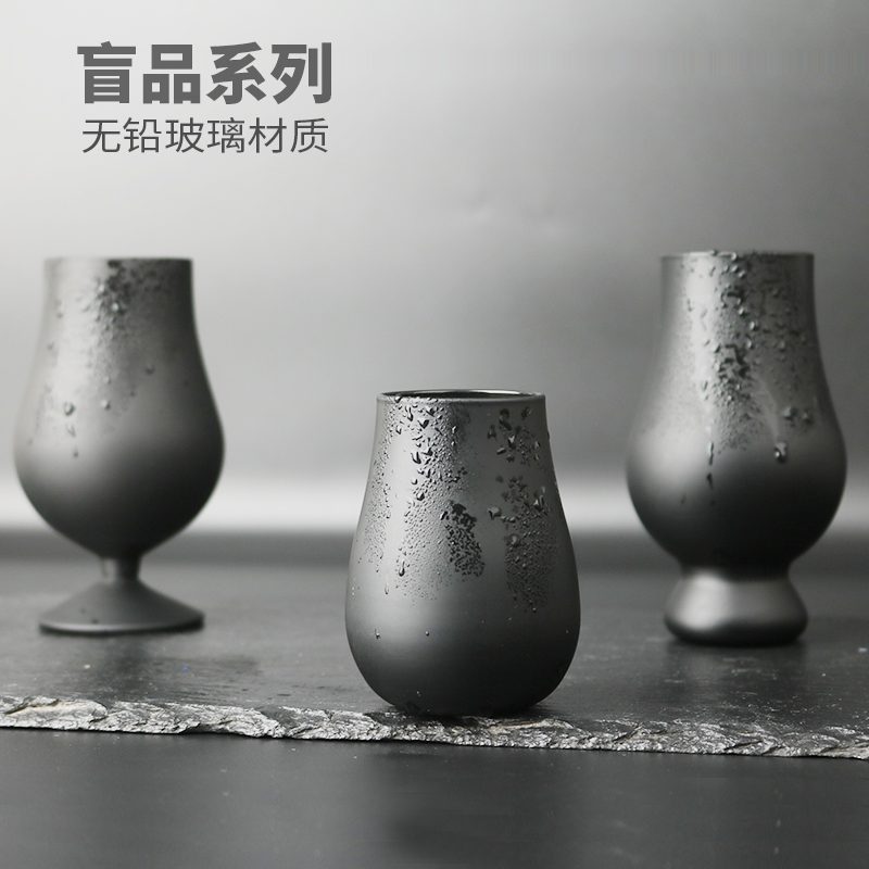 Black Blind-Tasting Glass — view 3