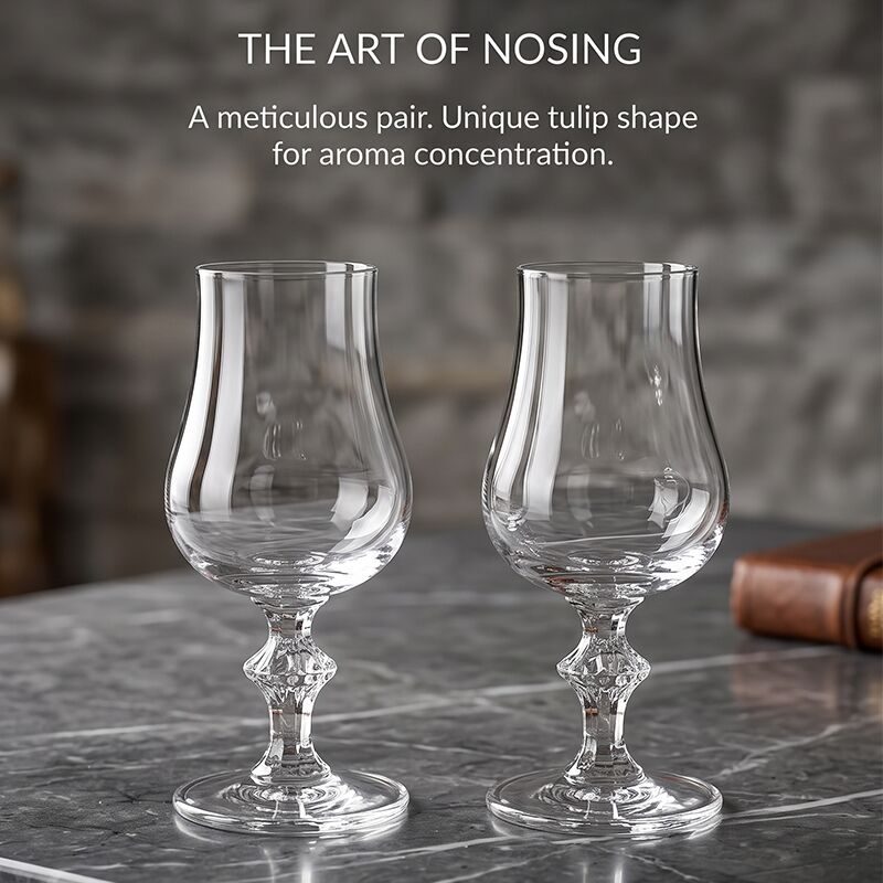 Diamond-Cut Tulip Goblet — view 4